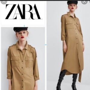 Zara Shirt Dress